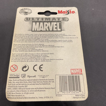 Maisto Diecast Car Marvel Series #1 Punisher