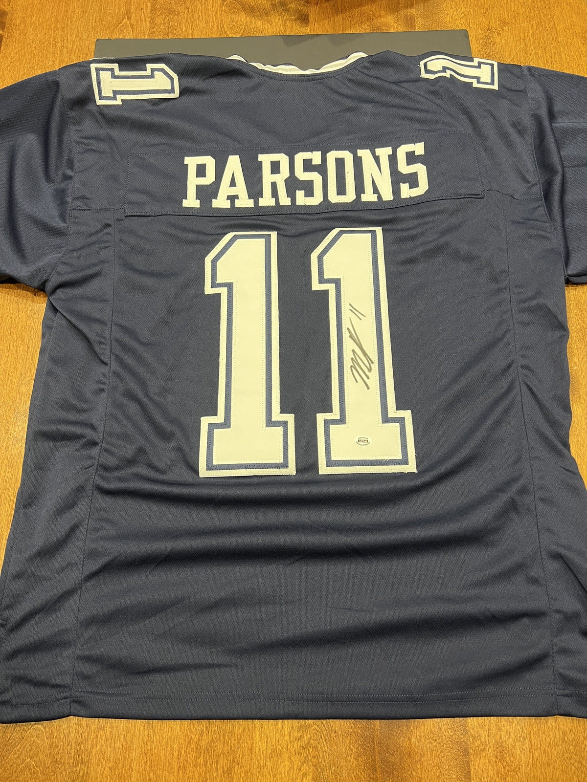 Micah Parsons Signed Dallas Cowboys Navy Jersey with COA