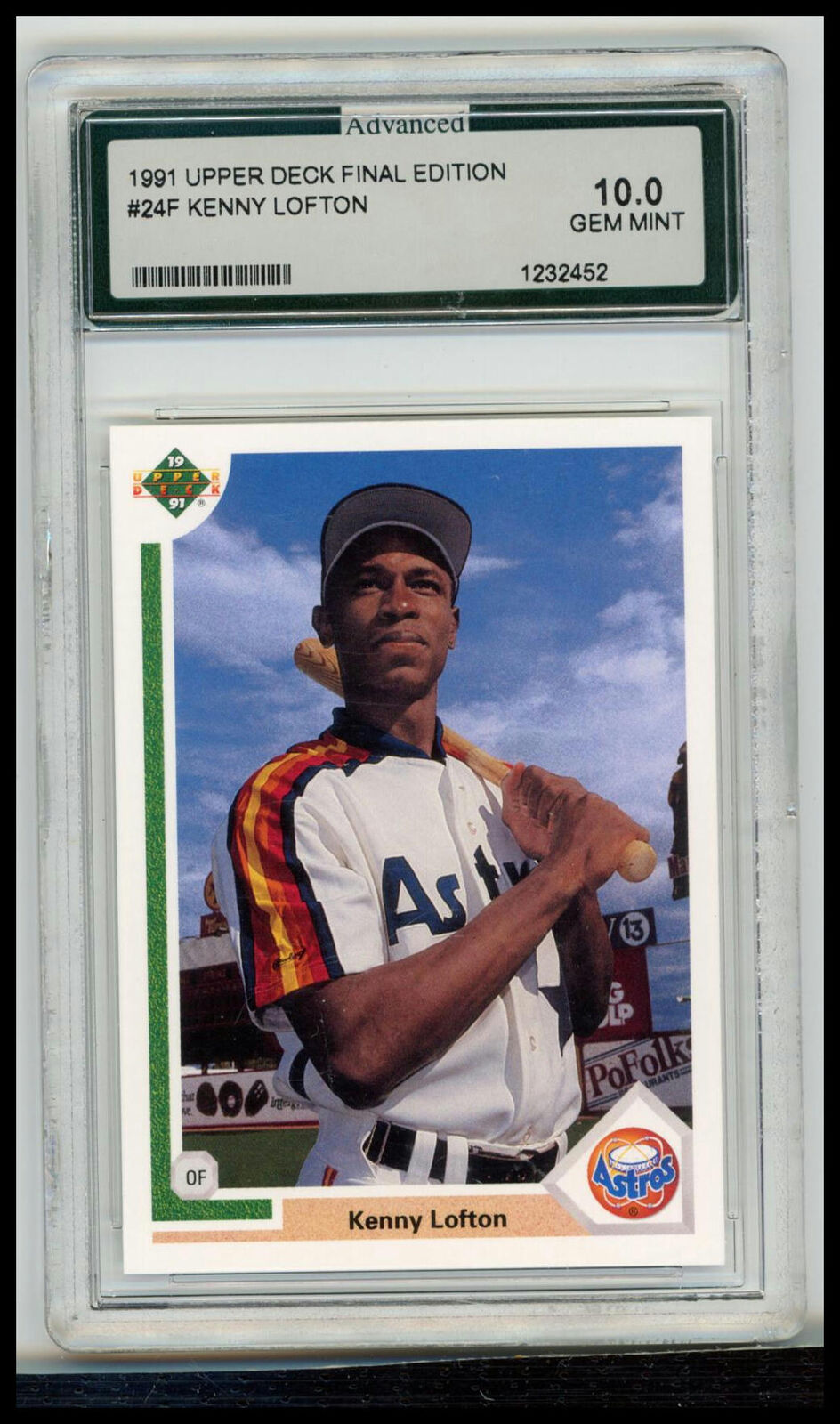 1991 Upper Deck Final Edition #24F Kenny Lofton Other 10