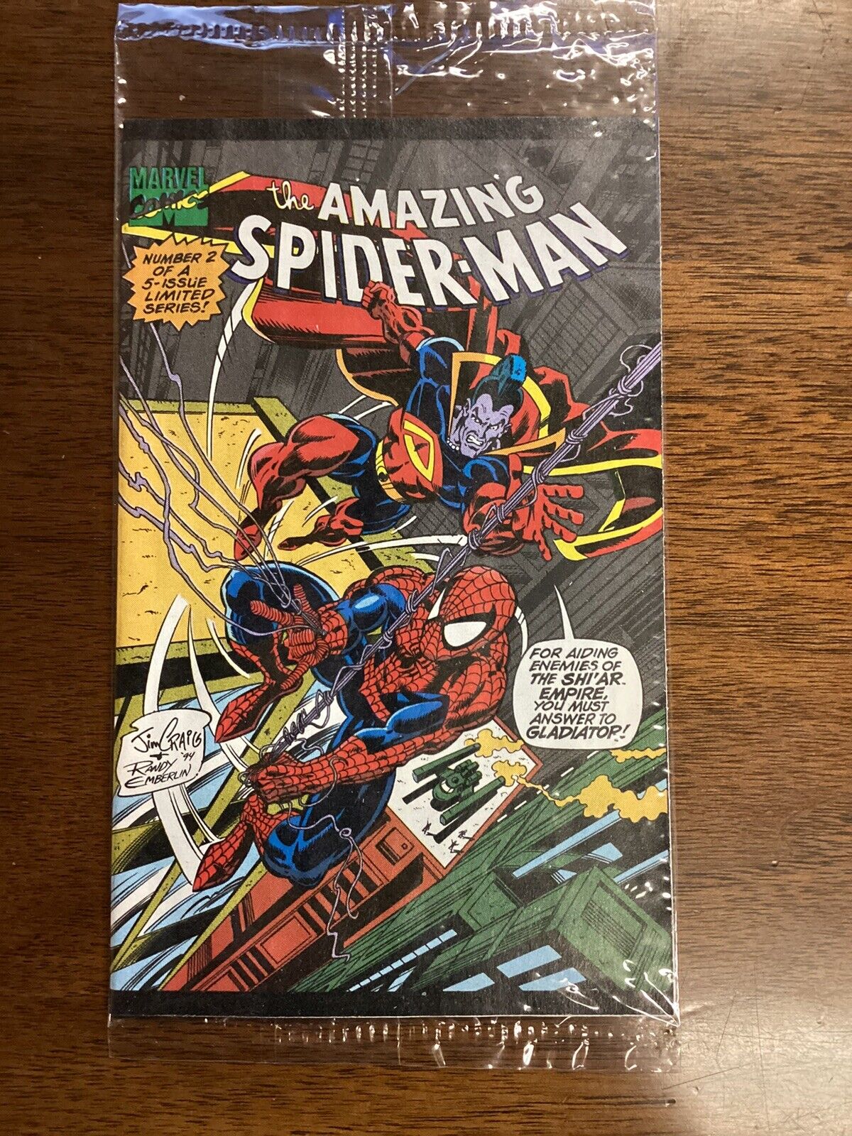 Drake Mini Marvel Comics Spider-man #2 of 5 Limited Series