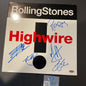 The Rolling Stones- Record album Highwire signed by all 5 members W COA