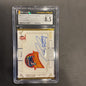 2009 2010 Panini card #10 25 of 51 Rick Barry graded 8.5 CGC JSA 