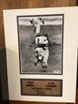 Yogi Berra and Dan Larson Signed “The Perfect Game” photo