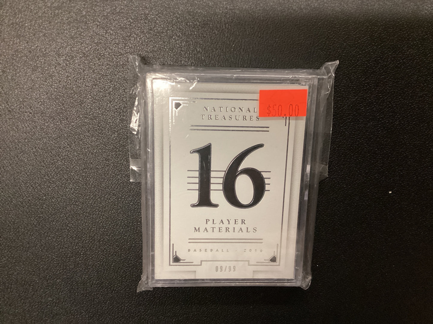 National treasures 16 player materials baseball 2016 9/99
