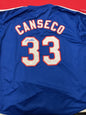 Jose Canseco Signed Autographed Jersey JSA COA