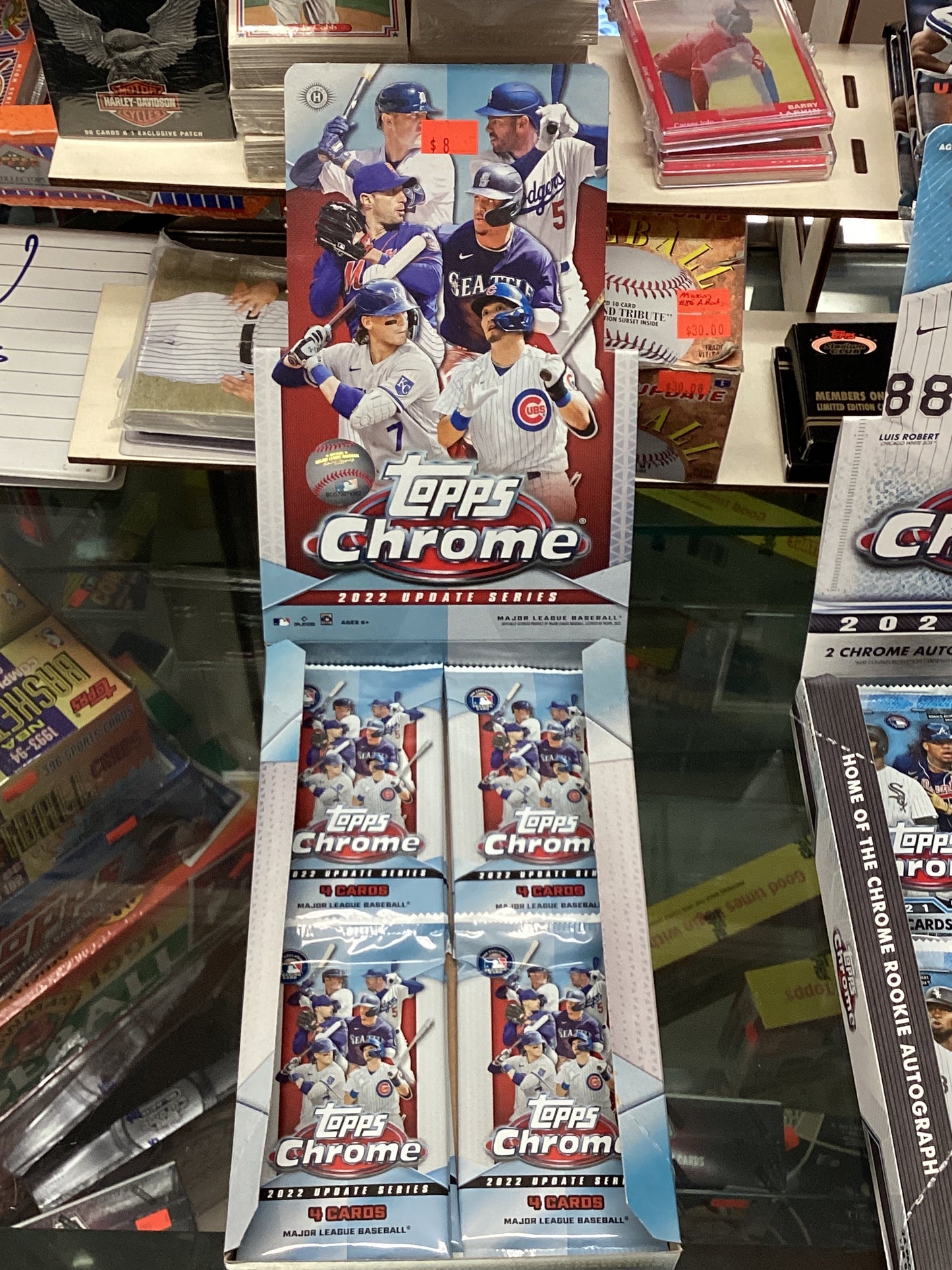 Topps Chrome 22 Update Series Pack