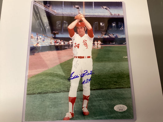 Eddie Fisher signed 8 x 10 photo with JSA COA