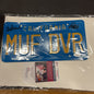 Cheech and Chong Signed Autographed MUF DVR License Plate JSA COA 