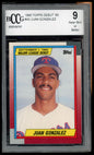 1990 Topps Major League Debut 1989 #43 Juan Gonzalez BCCG 9