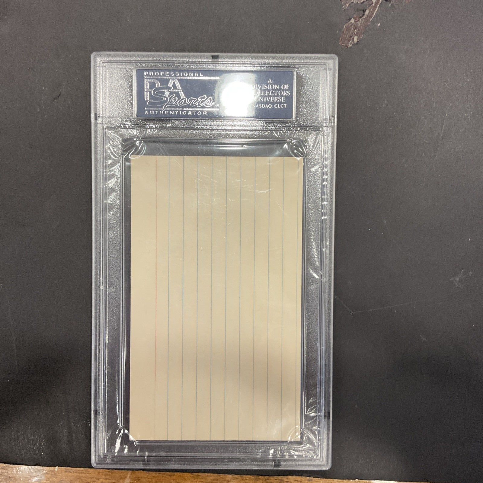 Autographed Index Card Bill Dickey PSA Authentic