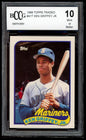 1989 Topps Traded #41T Ken Griffey, Jr. BCCG 10