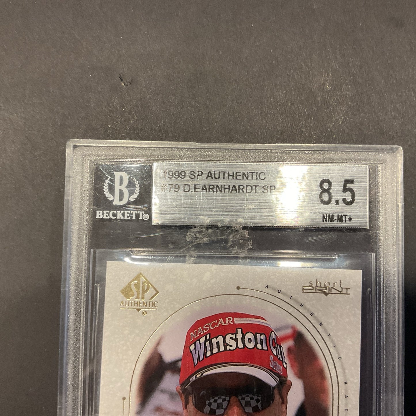 1999Sp Authentic #79 Dale Earnhardt Beckett 8.5 ￼