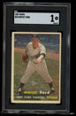 1957 Topps #25 Whitey Ford SGC 4