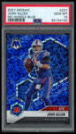 2021 Panini Mosaic #227 Josh Allen No Huddle Blue PSA 10