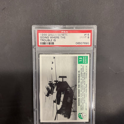 1966 Green Berets #15 Going Where The Trouble Is PSA 9 (OC)