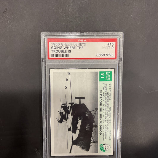 1966 Green Berets #15 Going Where The Trouble Is PSA 9 (OC)