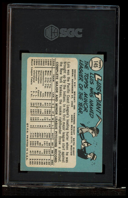 2003 Topps Shoebox Collection #35 Luis Tiant SGC 3