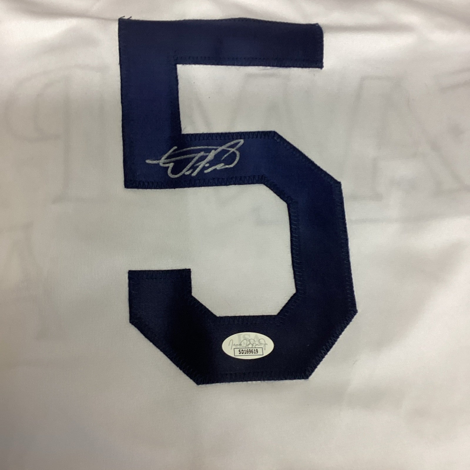 Autographed/Signed Wander Franco Tampa Bay White Baseball Jersey JSA COA