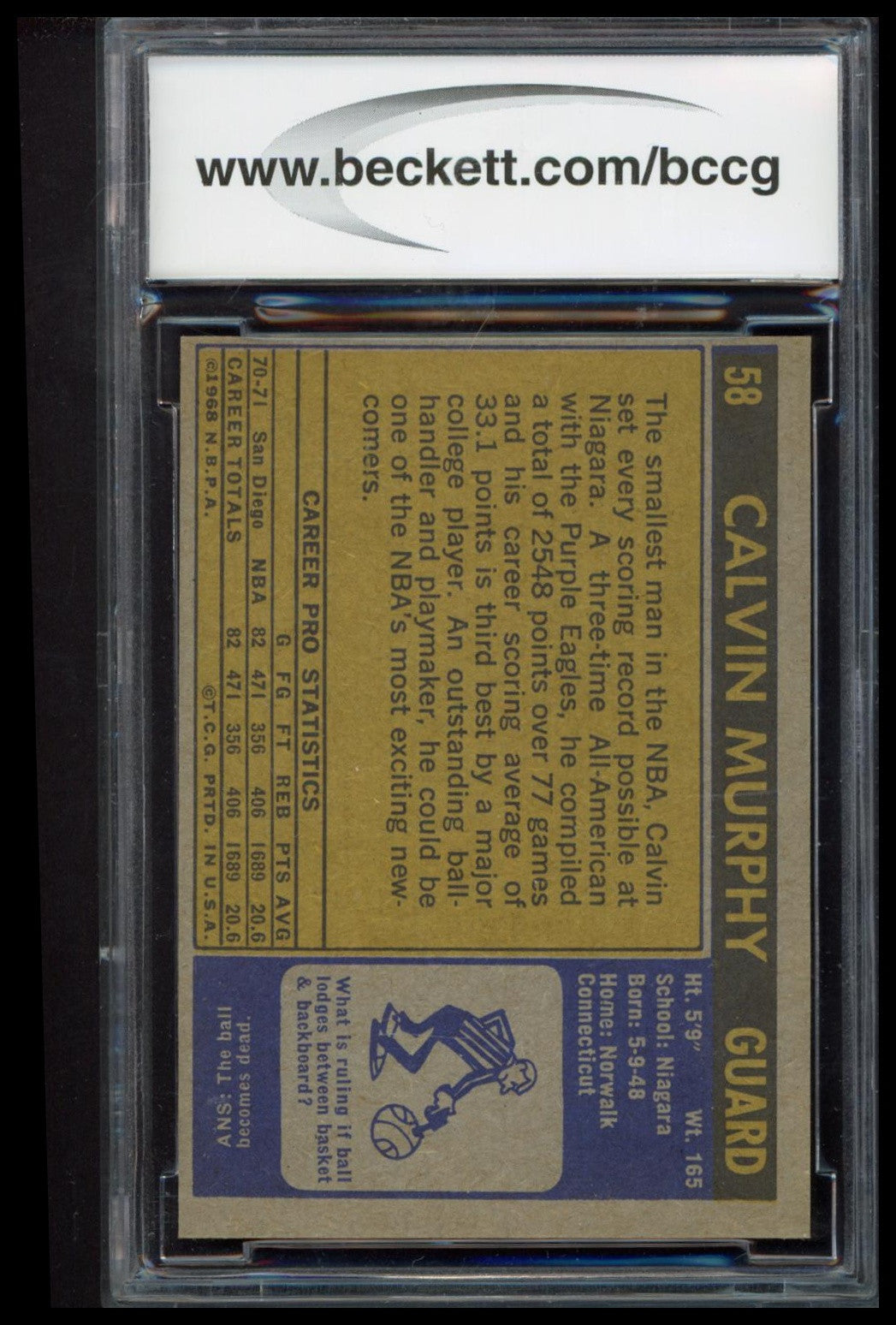 1971-72 Topps #120 Elvin Hayes SGC 9