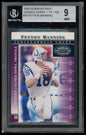 2000 Donruss Preferred #78 Peyton Manning BGS 9