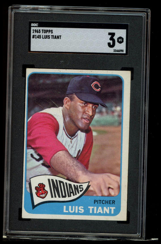 2003 Topps Shoebox Collection #35 Luis Tiant SGC 3
