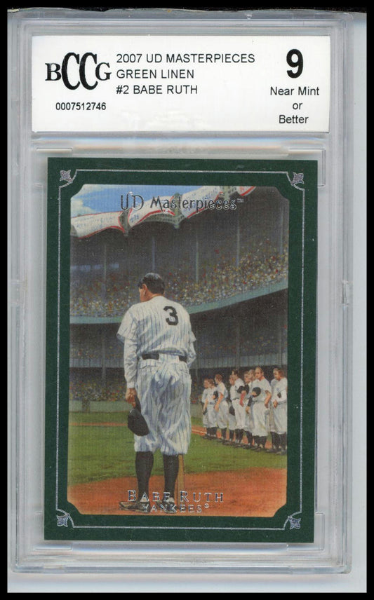 2007 Upper Deck Masterpieces #MP-5 Babe Ruth Box Toppers 5x7