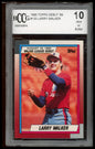 1990 Topps Major League Debut 1989 #133 Larry Walker BCCG 10