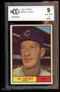1961 Topps #302 Al Heist BCCG 9