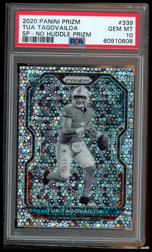 2020 Panini Donruss Optic #151 Joe Burrow Blue Hyper PSA 10 #/299