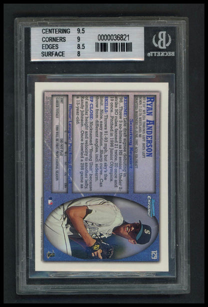 1998 Bowman #129 Ryan Anderson BGS 8.5