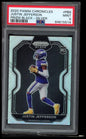 2020 Panini Chronicles #PB9 Justin Jefferson Prizm Black-Silver PSA 9