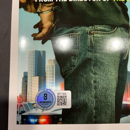 Matt Damon Autographed 8 X 10 Poster The Instigators Beckett Witnessed