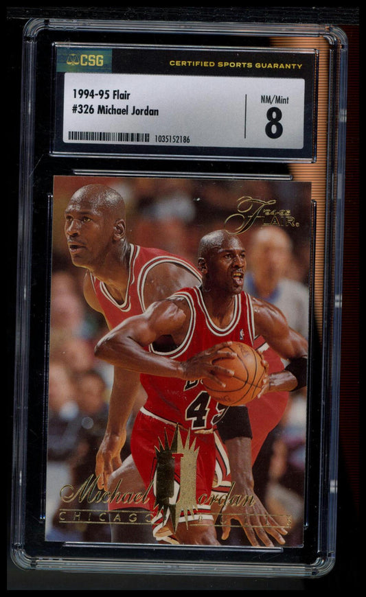1994-95 Flair #326 Michael Jordan CSG 8