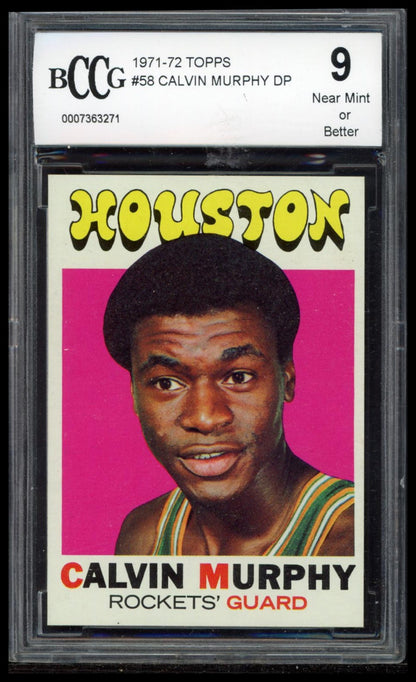 1971-72 Topps #58 Calvin Murphy