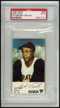 1968 KDKA Pittsburgh Pirates #39 Bob Veale PSA tuheitc