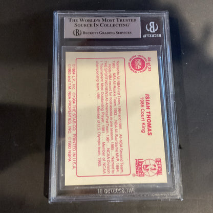 1986 Star Court, King’s #28 Isaiah Thomas Beckett 8.5