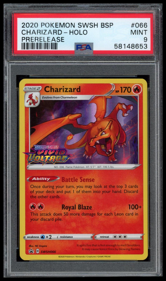Charizard PSA MT