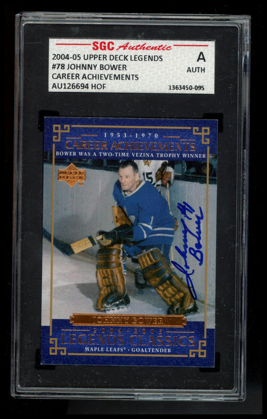 2004-05 Upper Deck Legends Classics #78 Johnny Bower