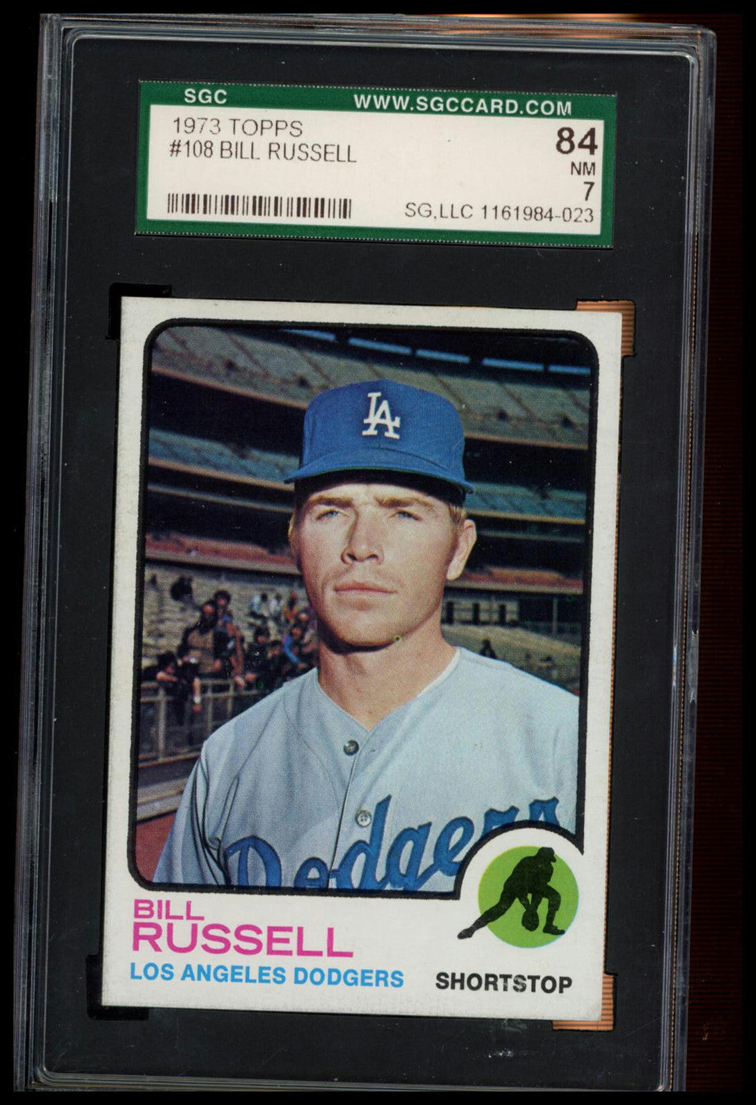 1973 Topps #108 Bill Russell SGC 7