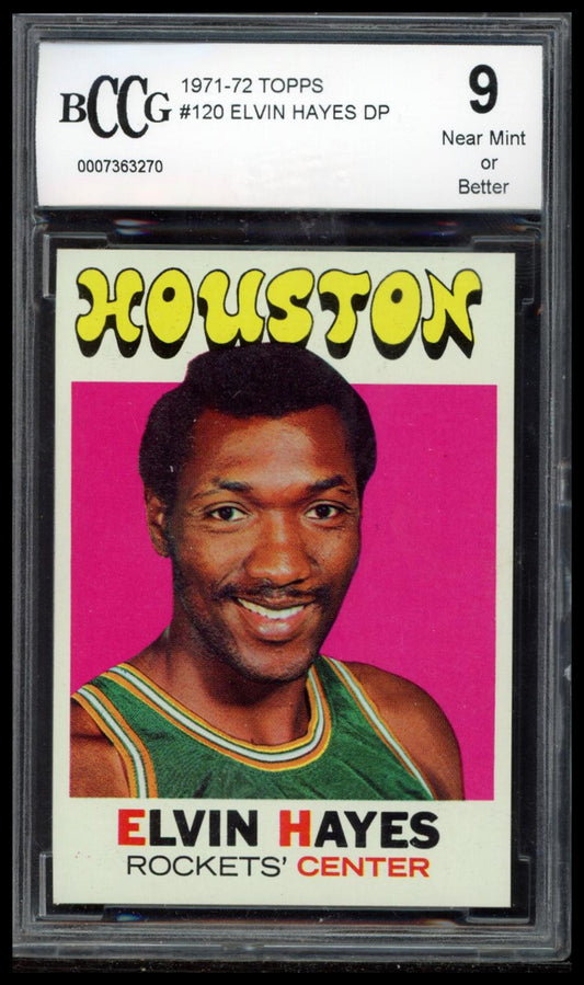 1971-72 Topps #120 Elvin Hayes SGC 9