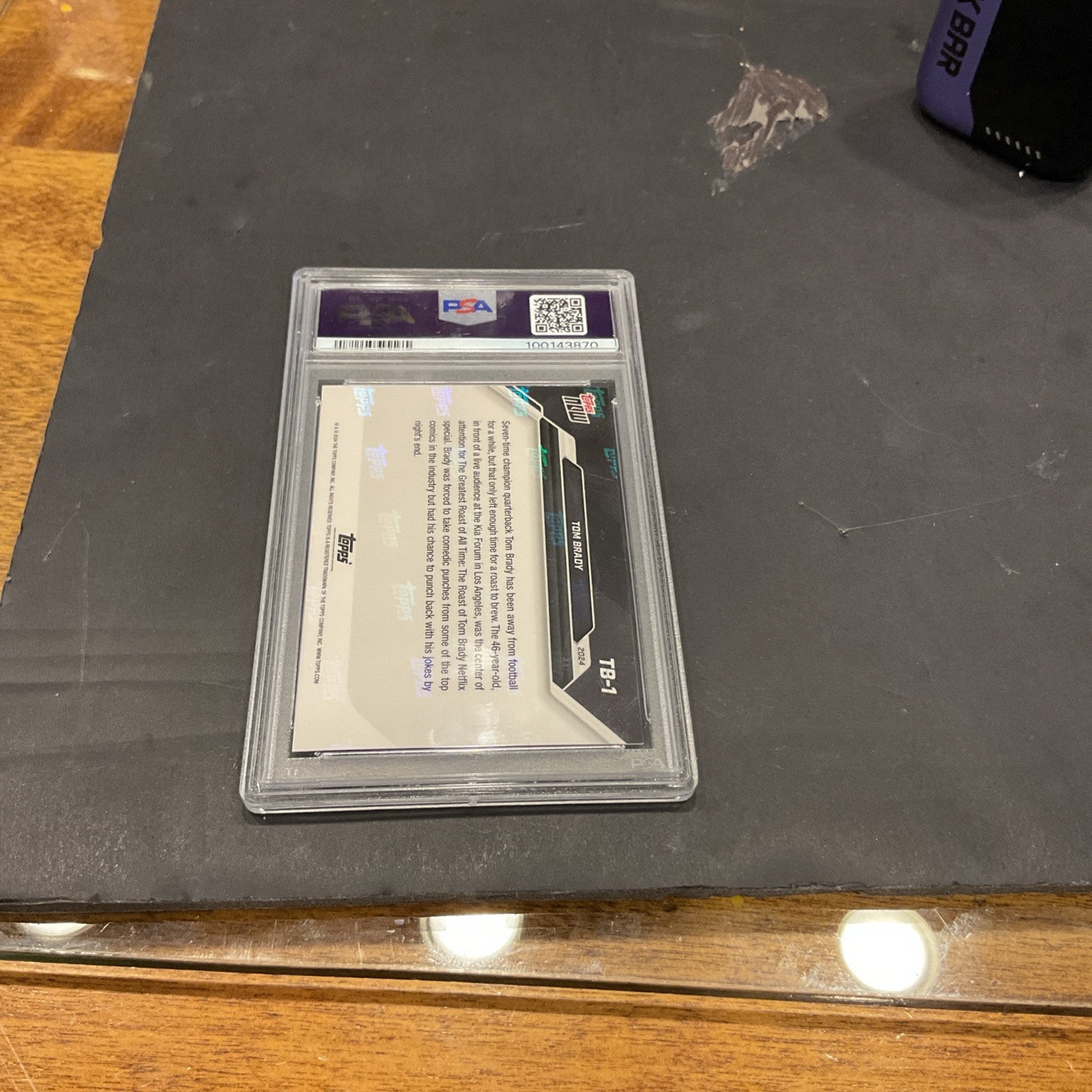 2024 Topps Now #TB1 Tom Brady PSA 10