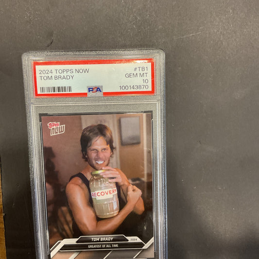 2024 Topps Now #TB1 Tom Brady PSA 10