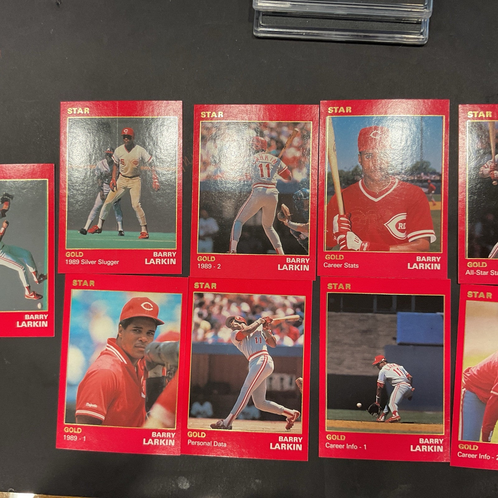 1990 Star Gold Edition Barry Larkin Set Number 1246 Of 1500