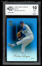 2009 Topps Tribute - Relics Blue #4 Nolan Ryan BCCG 10 #/75