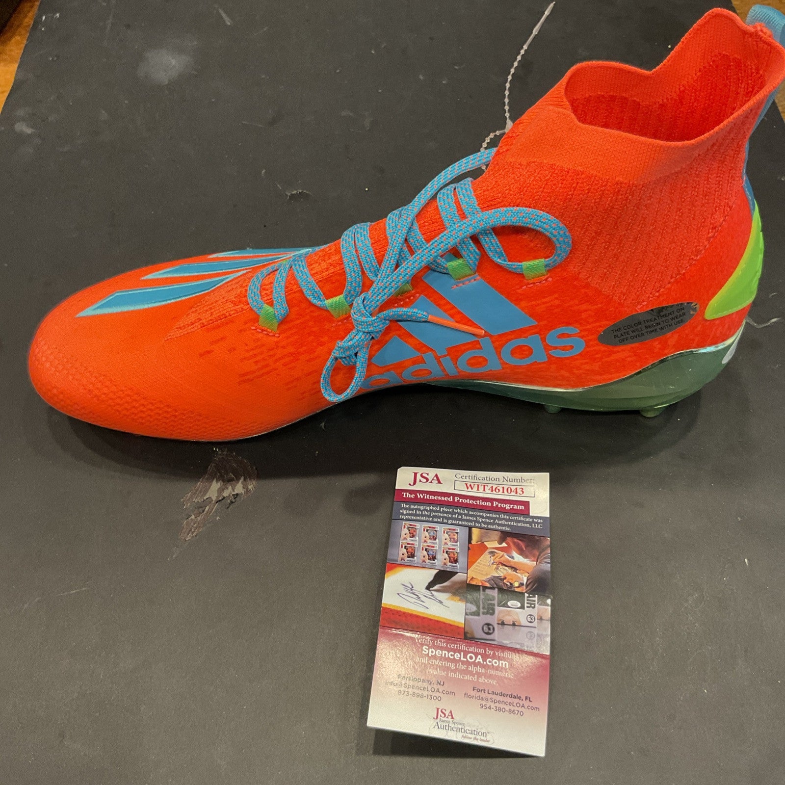 Daunte Culpepper Autographed Cleat JSA Authenticated