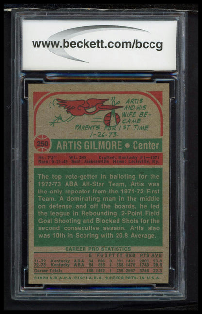 1973-74 Topps #250 Artis Gilmore SGC 9