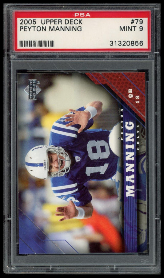 2005 Upper Deck #79 Peyton Manning PSA 9