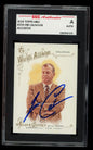 2014 Topps Allen & Ginter #259 Jim Calhoun Mini A & G Back