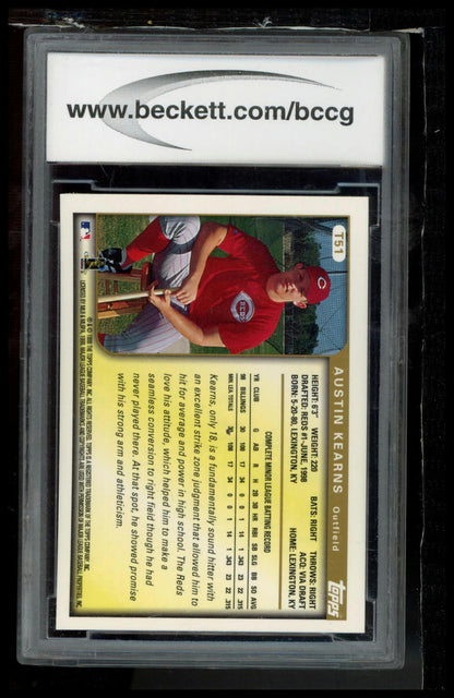 1999 Topps Traded & Rookies #T51 Austin Kearns BCCG 9