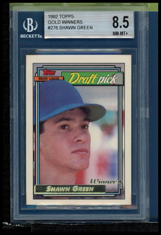 1992 Topps #276 Shawn Green Gold BGS 9